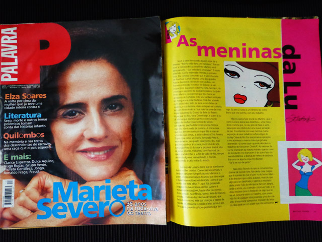 Matéria de Ziraldo para a Revista Palavra